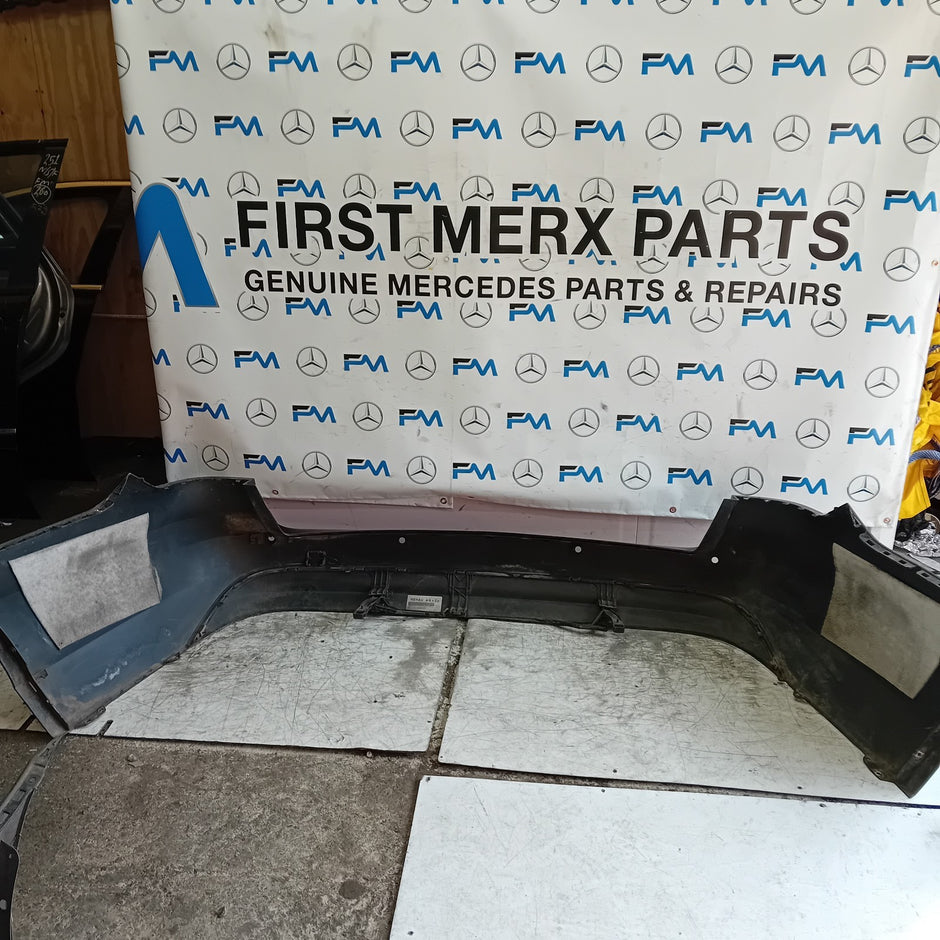 MERCEDES BENZ E-CLASS W212 REAR BUMPER BLACK 2016 ON A2128850025 FMX121