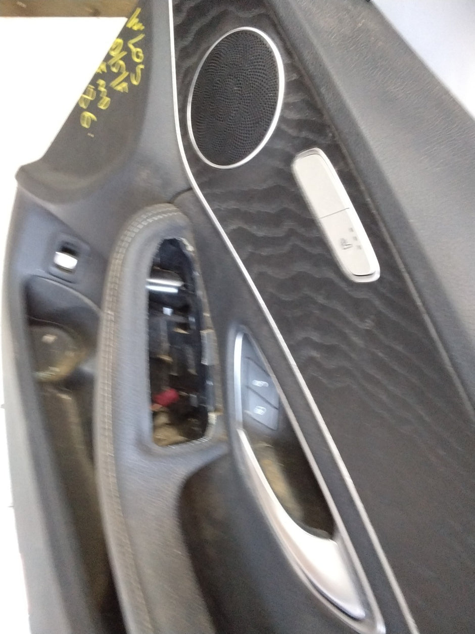 MERCEDES BENZ C-CLASS W205 DRIVER SIDE FRONT DOOR O/S/F  SILVER FMD86