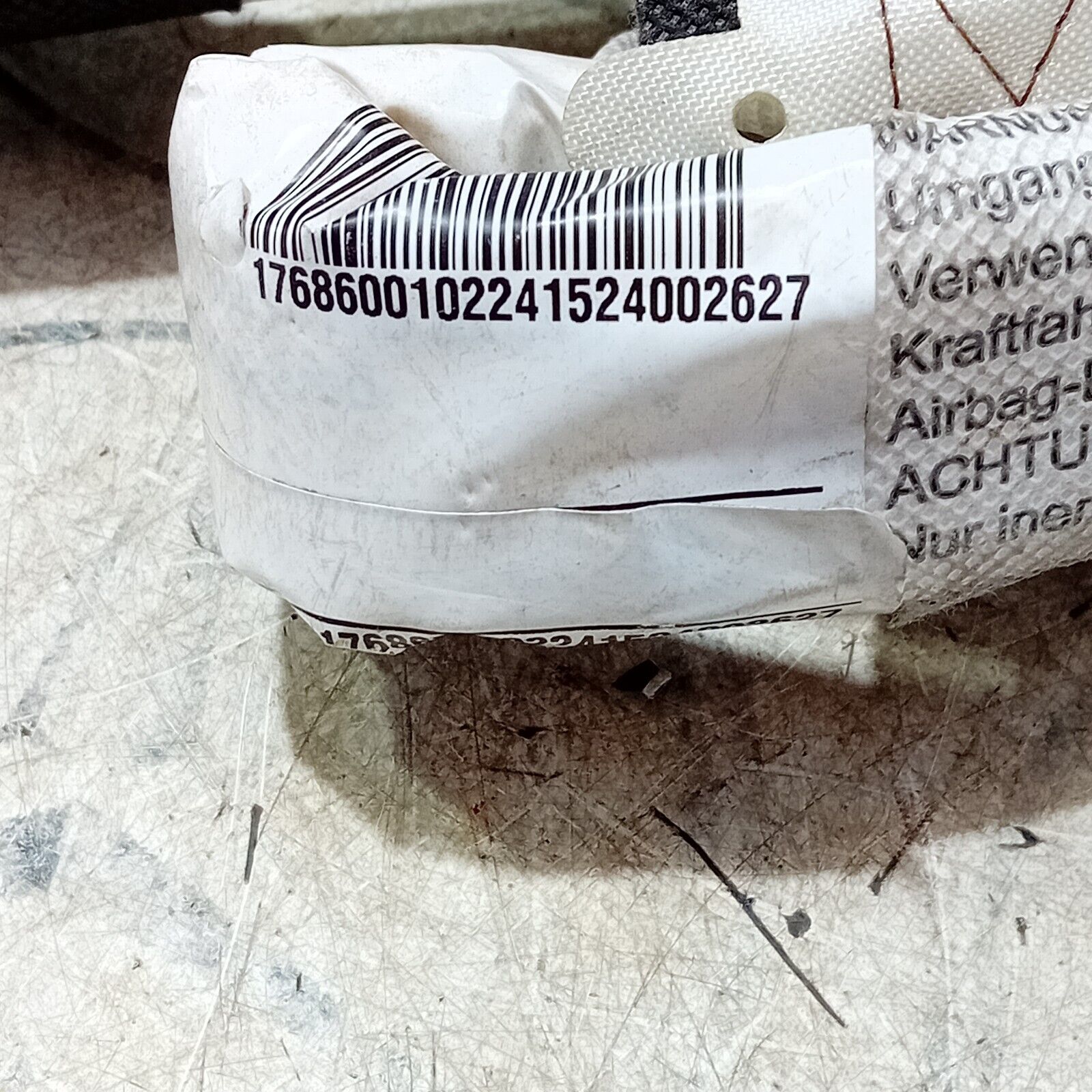 MERCEDES A CLASS W176 13-17 PASSENGER N/S ROOF CUTAIN AIRBAG A176860010 VS4188