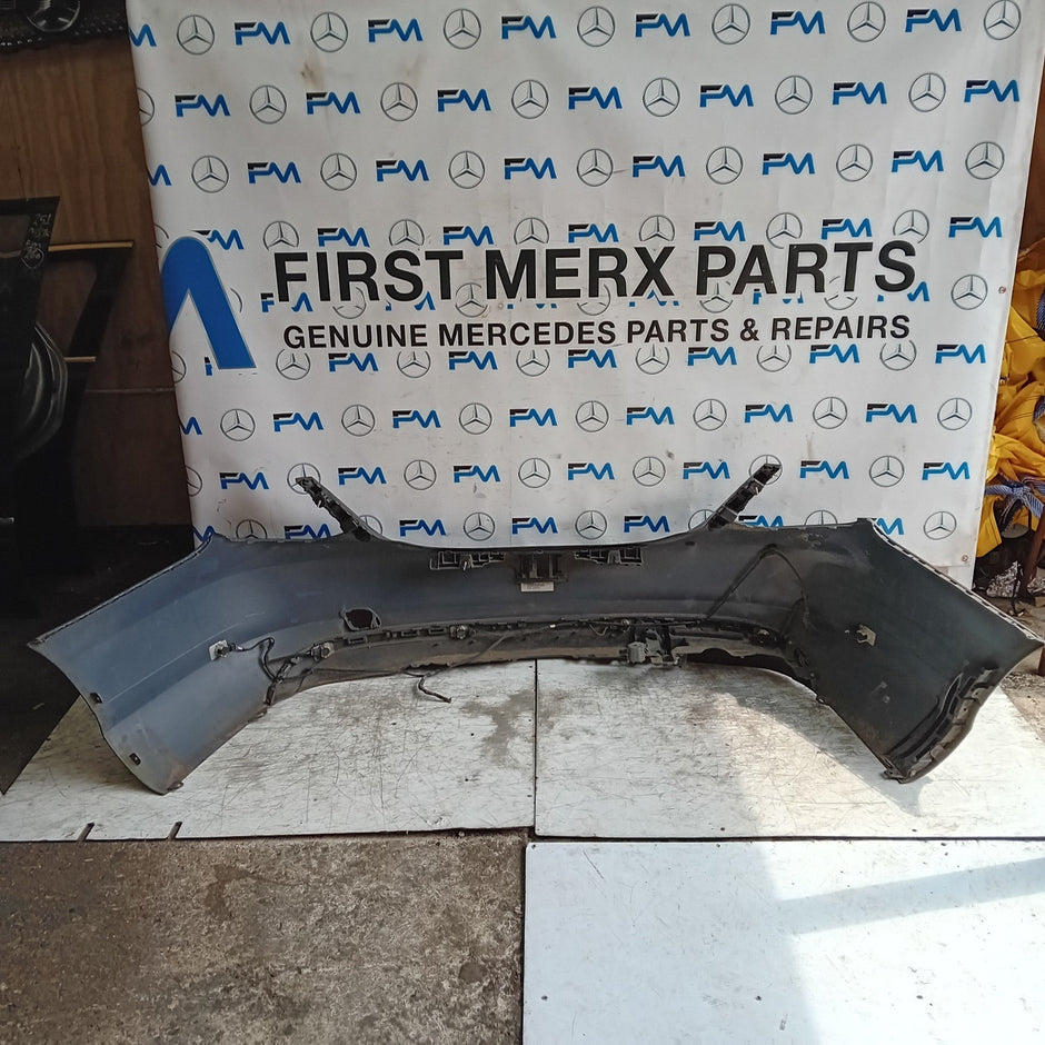 MERCEDES BENZ C-CLASS W205 SLN REAR BUMPER 2015 GREY A2058850138 FMX52