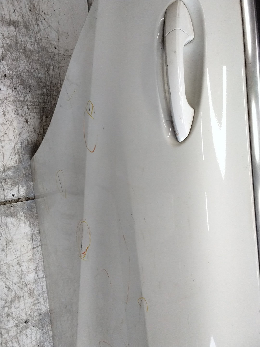 MERCEDES BENZ  A-CLASS W176  DRIVER REAR DOOR OSR WHITE 2012-2018 FMD555