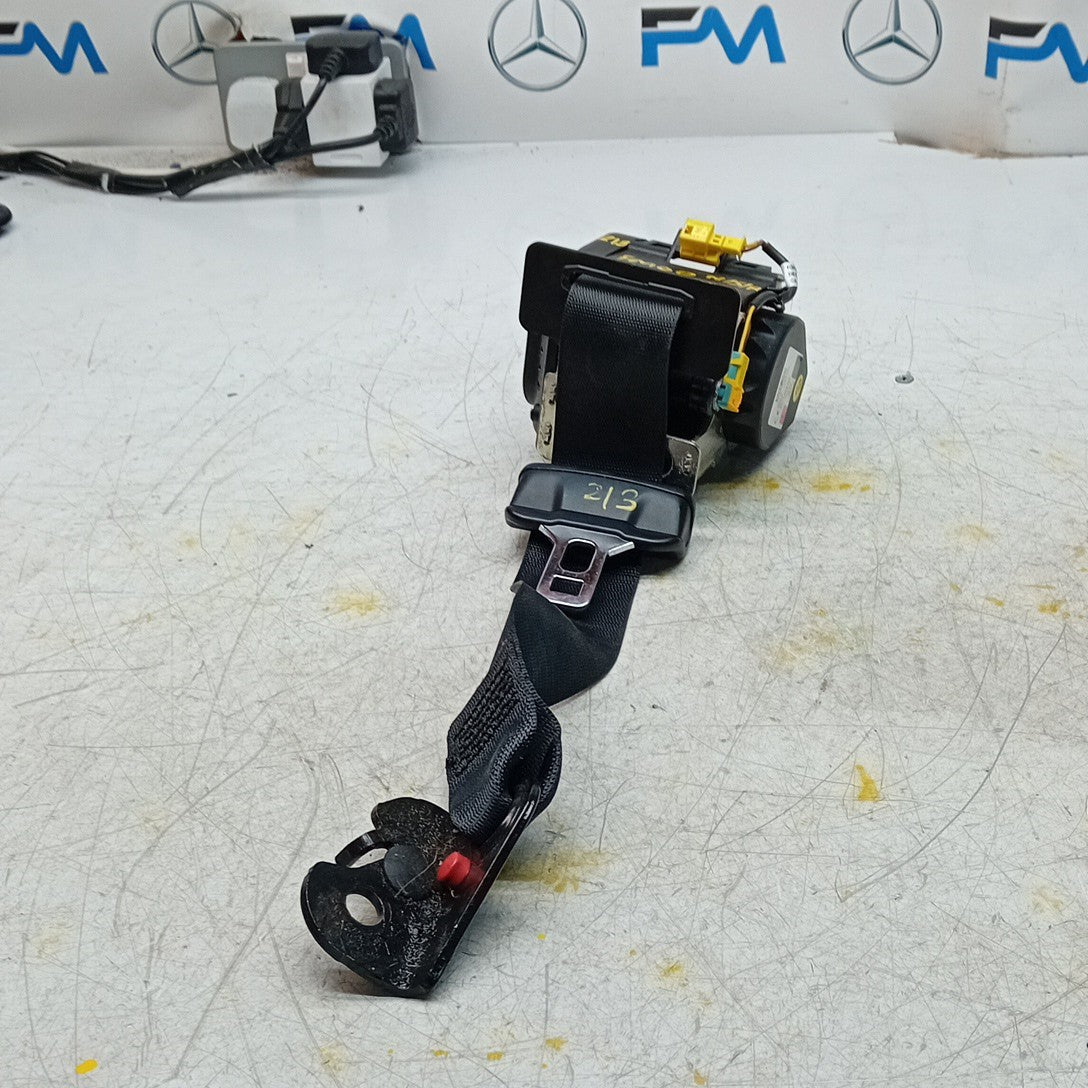 MERCEDES E-CLASS W213 REAR PASSENGER SIDE SEAT BELT BLACK A2138606700 FM001381