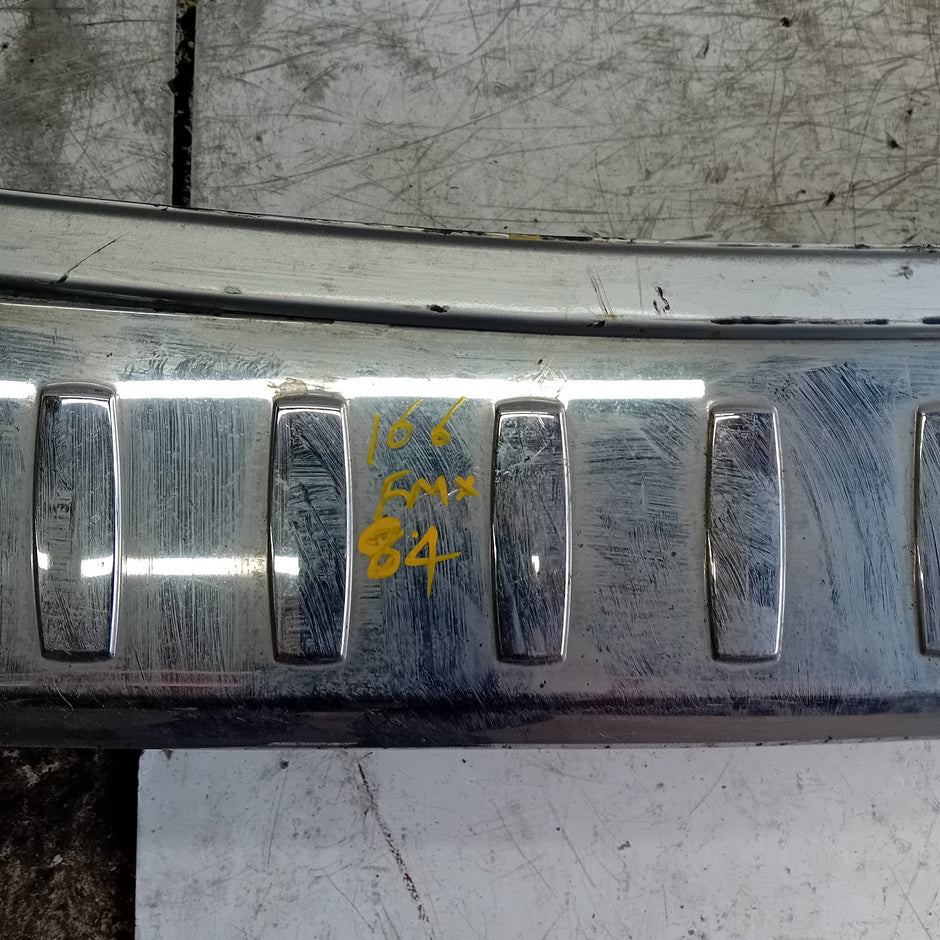 MERCEDES BENZ  GLE W166 SALOON REAR BUMPER SILVER 2016 A1668853024 FMX84