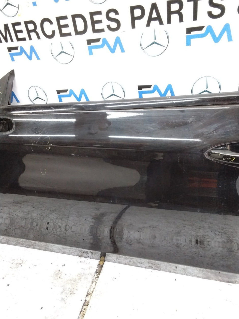 MERCEDES BENZ  C-CLS W205  PASSENGER FRONT DOOR NSF BLACK 2014-21  FMD601