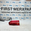 MERCEDES E-CLASS W213 PASSENGER LEFT NS REAR TAIL LIGHT  2016 FMT272