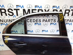 MERCEDES BENZ  E-CLASS W213 DRIVER SIDE REAR DOOR O/S/R COMPLETE BLUE FMD90