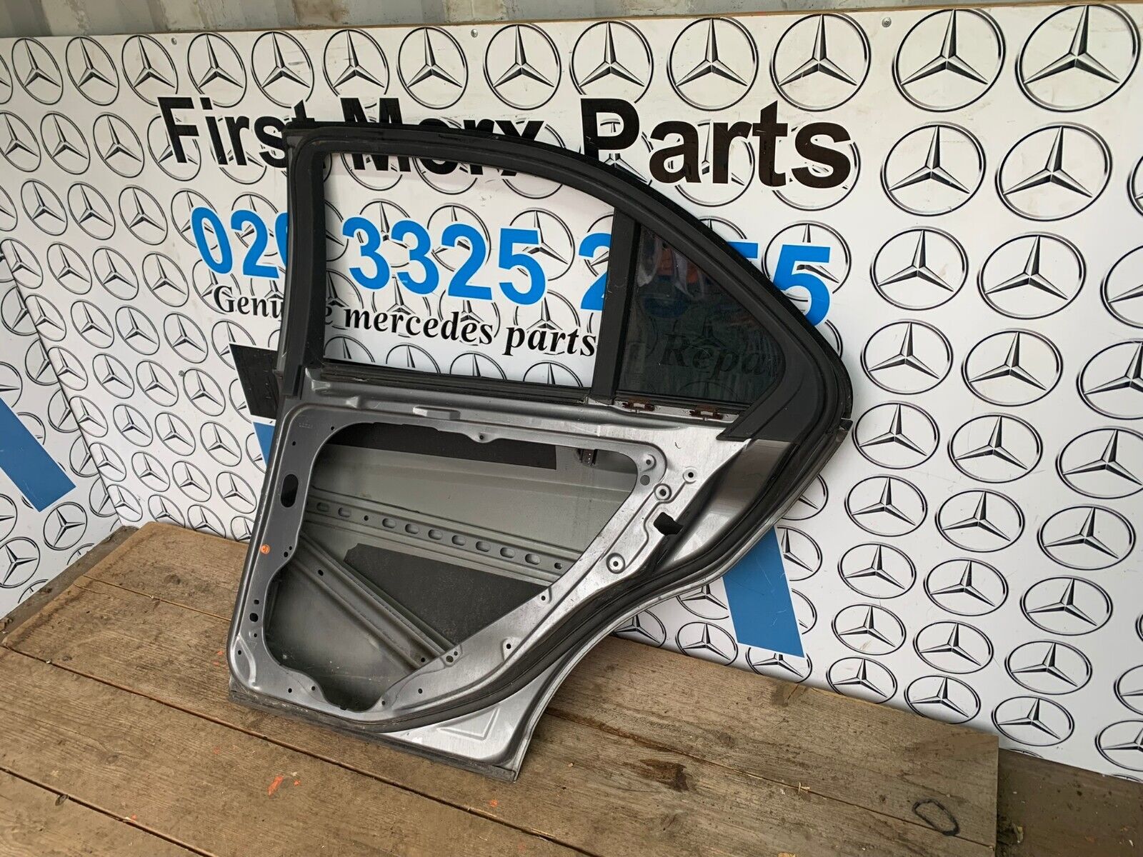 MERCEDES BENZ C CLASS W204 OFF SIDE REAR RIGHT DOOR 2008-2014