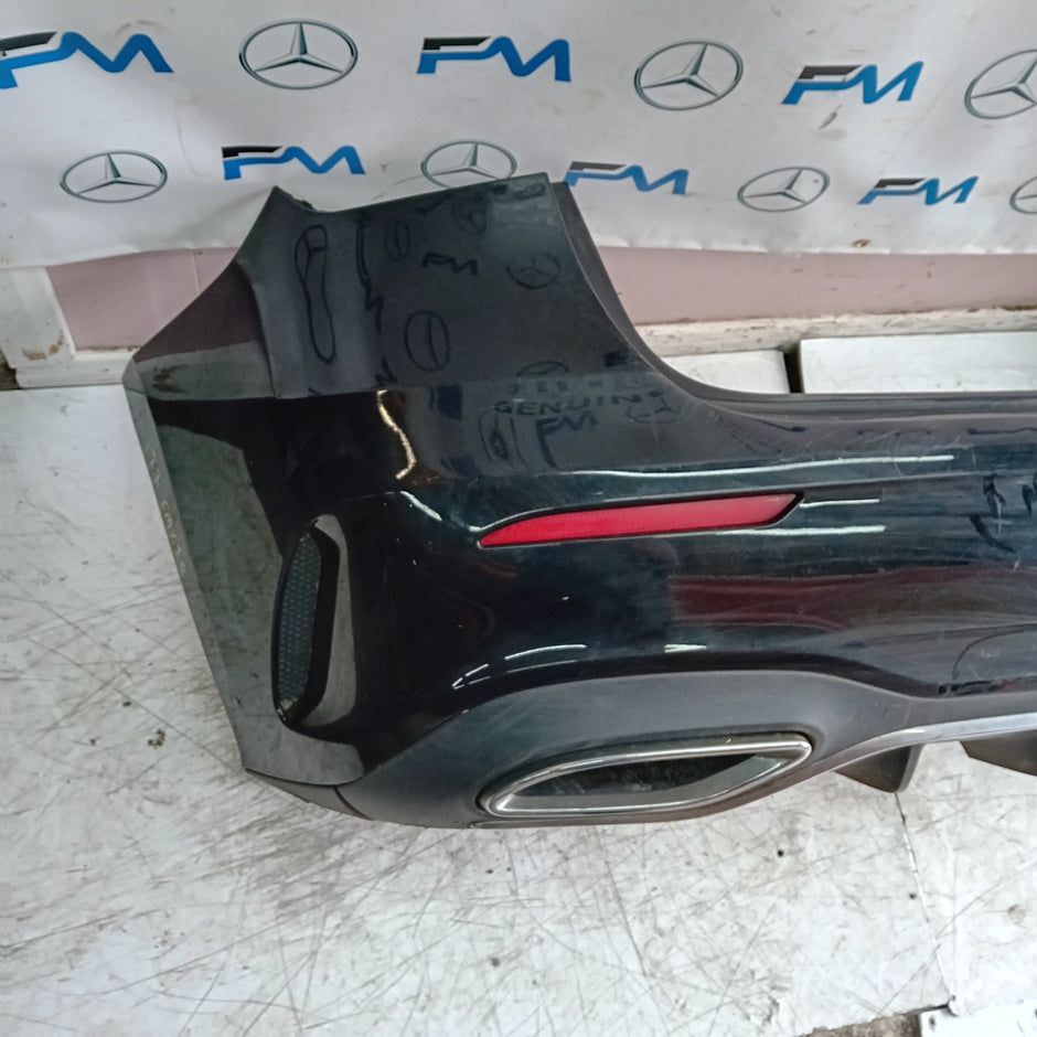 MERCEDES BENZ  A-CLASS W177 REAR BUMPER A1778804701 2018 BLACK COMPLETE FMX18