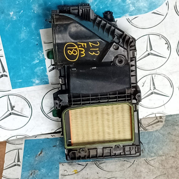 MERCEDES BENZ E CLASS W213 AMG LINE  AIR FILTER BOX AND HOUSING