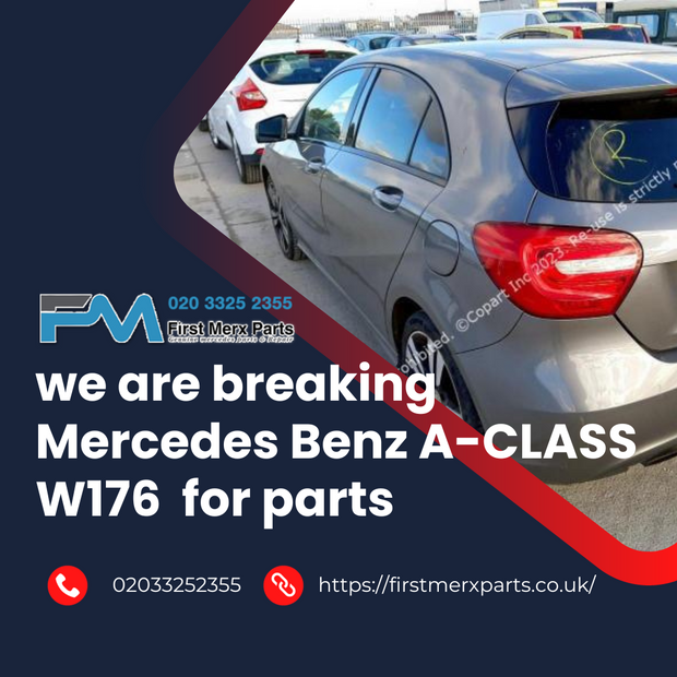 MERCEDES BENZ A-CLASS W176 -  BREAKING/SUSPENSION LEGS (ALL)