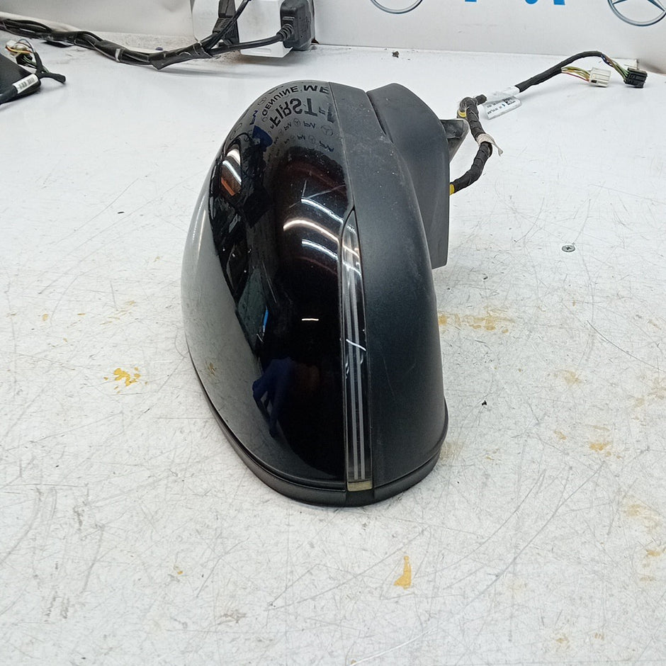 MERCEDES A-CLASS W177 DRIVER SIDE WING MIRROR BLACK A1778103601 PL 2018 ON FMM48