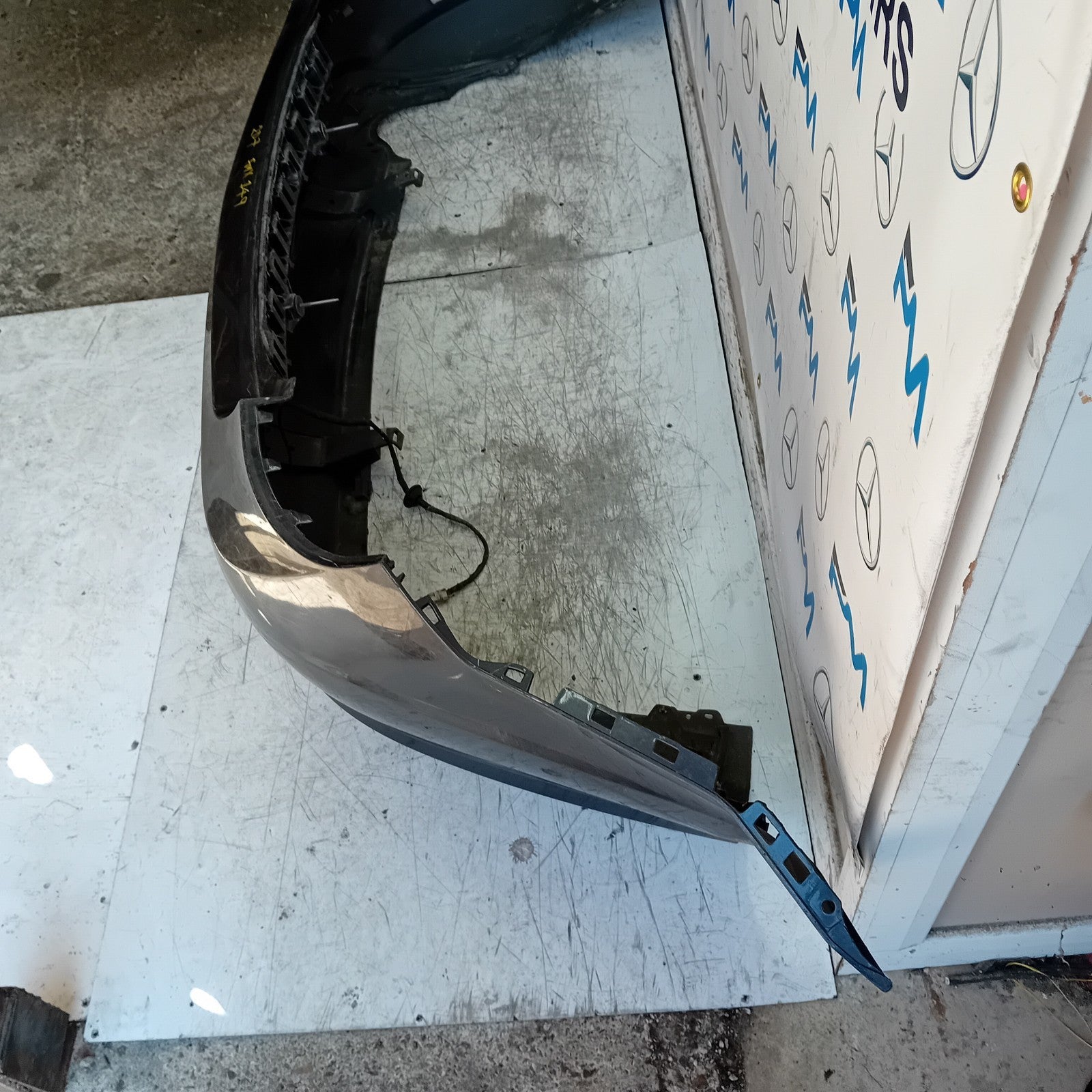 MERCEDES BENZ E-CLASS W207 COUPE REAR BUMPER GREY 2013 FMX149