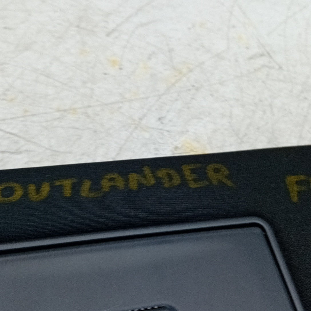 MITSUBISHI OUTLANDER MK3 SUN VISOR PASSENGER SIDE BLACK 7430B557 2014 FM001619