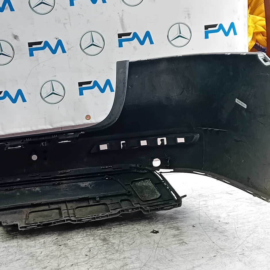 MERCEDES BENZ  GLE W166 SALOON REAR BUMPER SILVER 2016 A1668853024 FMX84