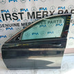 MERCEDES BENZ C-CLASS W205 PASSENGER SIDE FRONT DOOR N/S/F BLACK FMD116