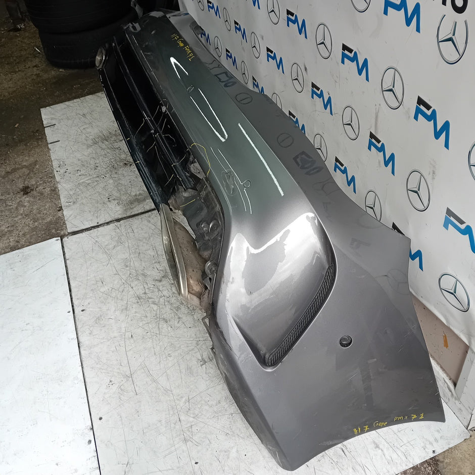 MERCEDES BENZ CLA W117 REAR AMG BUMPER GREY 2013-19 A1178807100 FMX71