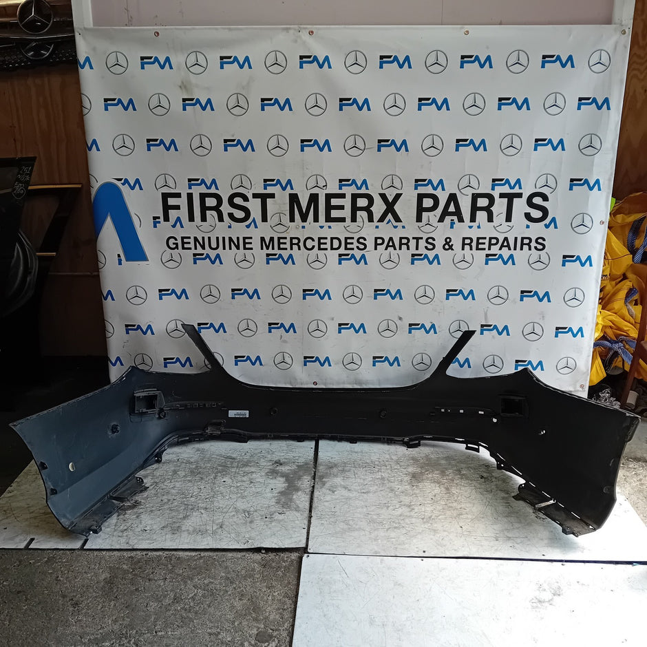 MERCEDES BENZ E-CLASS W213 SALOON BLUE REAR BUMPER 2016 ON A2138850001 FMX96