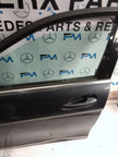 MERCEDES C-CLASS W204 PASSENGER SIDE FRONT DOOR N/S/F COMPLETE GREY FMD58