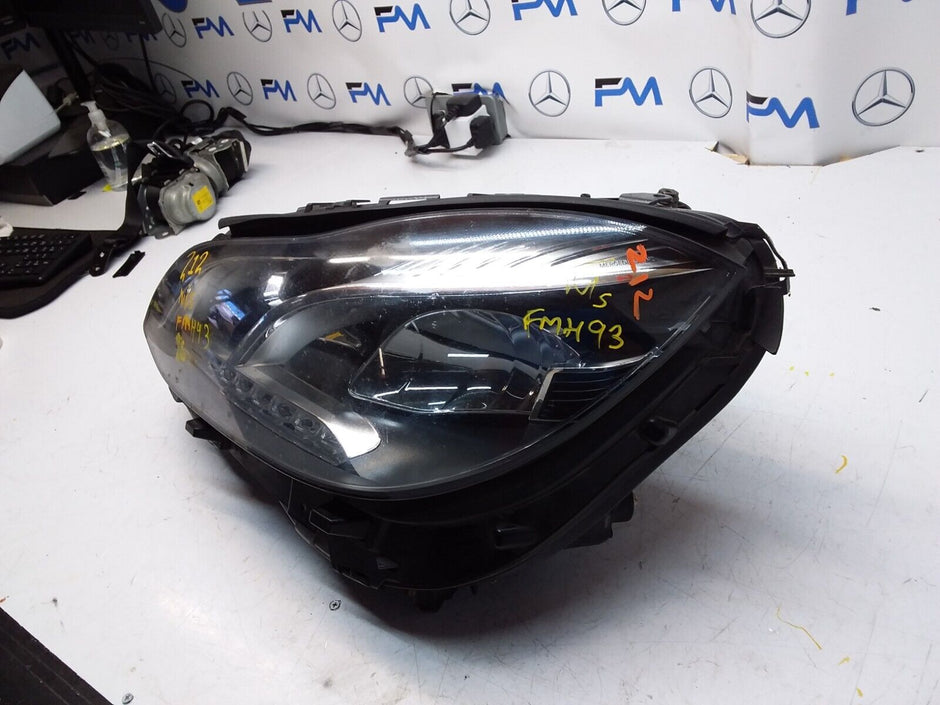 2009 Onwards MERCEDES E CLASS W212 HEADLIGHT LED PASSENGER NS A2128209961 FMH93