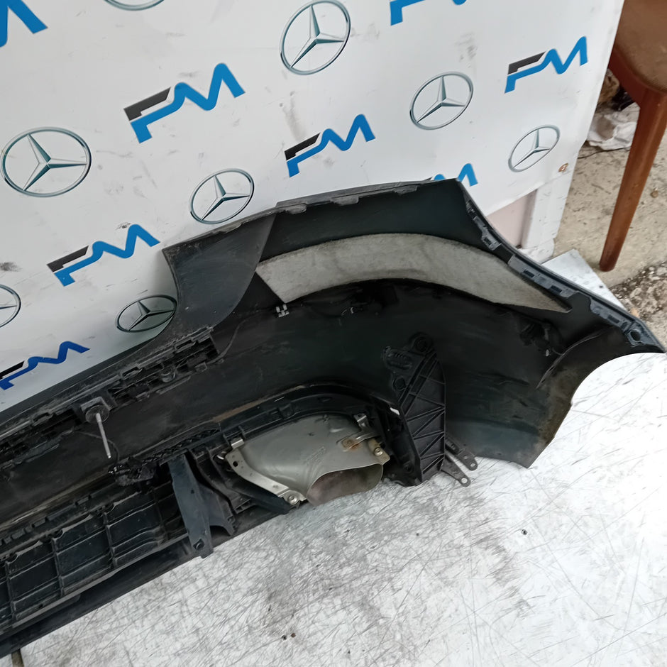 MERCEDES BENZ A-CLASS W176 REAR BUMPER 2012-18 A1768850000 BLACK COMPLETE FMX28