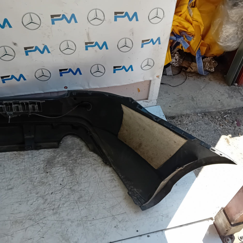 MERCEDES BENZ E-CLASS C207 COUPE REAR BUMPER BLACK 2015 FMX150