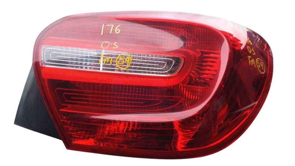 MERCEDES A CLASS W176 REAR TAIL LIGHT RIGHT SIDE 2013 A1769060200 FM59