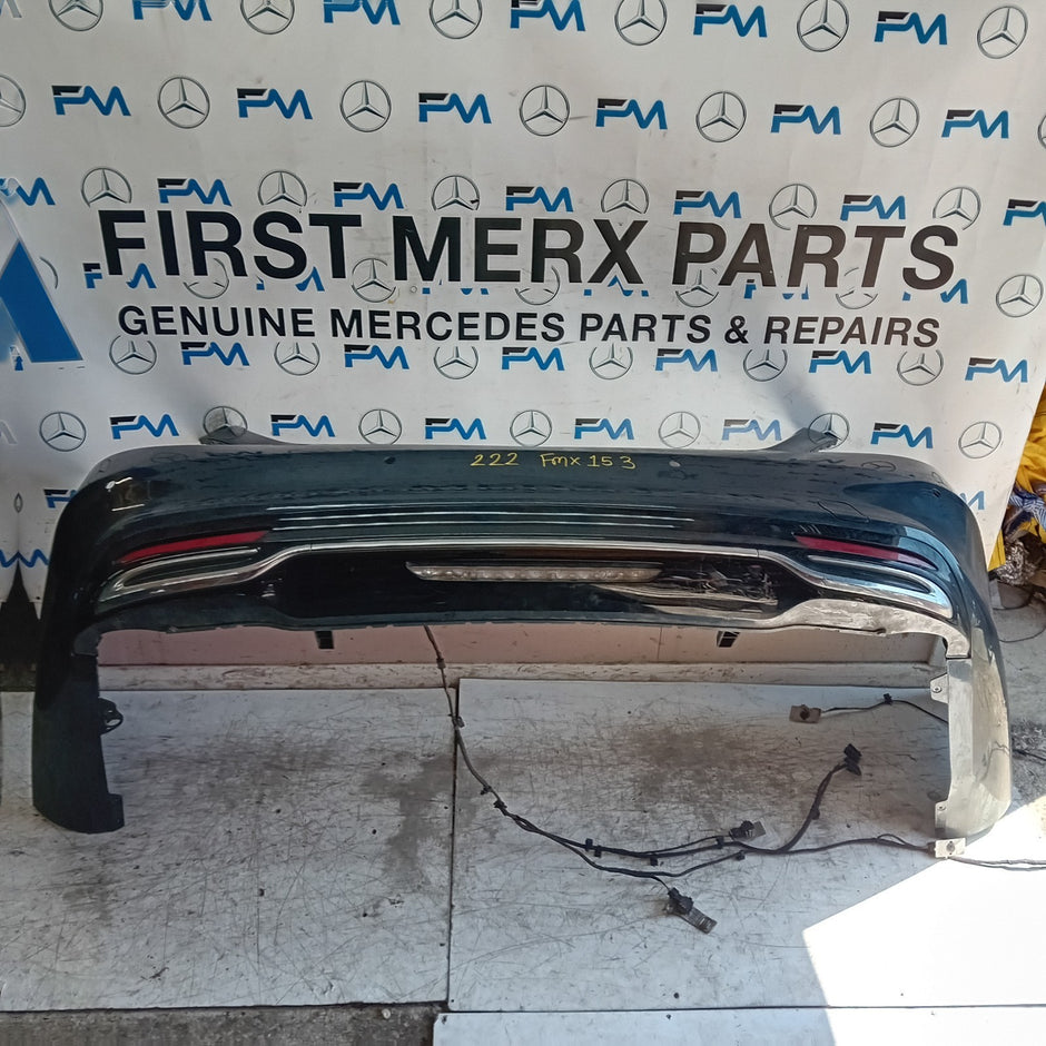 MERCEDES BENZ S-CLASS W222 SLN REAR BUMPER A2228803047 2016  FMX153