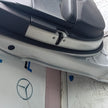MERCEDES BENZ C-CLASS PASSENGER FRONT DOOR N/S/F SILVER 2014 ON COMPLETE FMD156