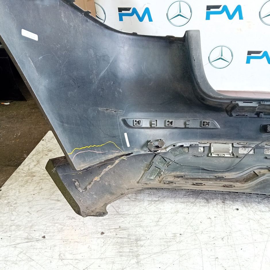 MERCEDES BENZ  GLE W166 SALOON REAR BUMPER GREY 2016 A1668853024 FMX85