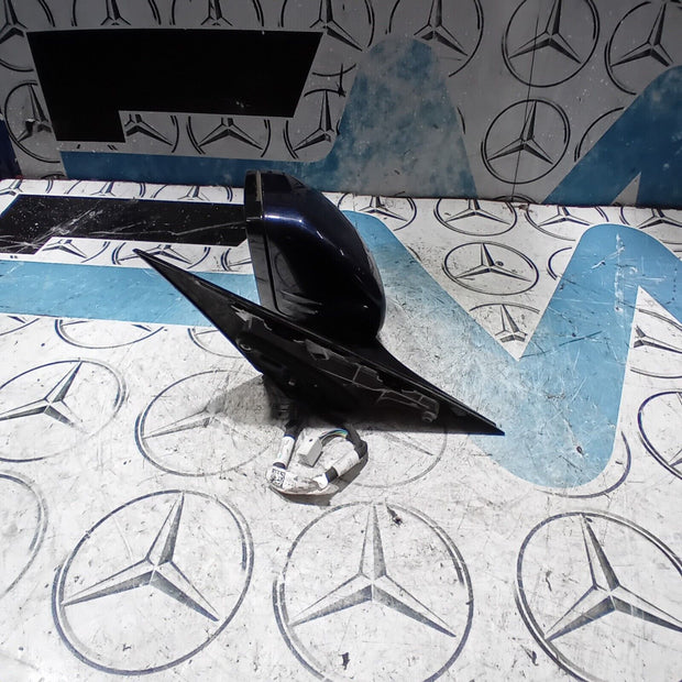 2016 MERCEDES  C-CLASS W213 AMG LEFT SIDE POWER FOLD WING MIRROR BLUE 2138102500