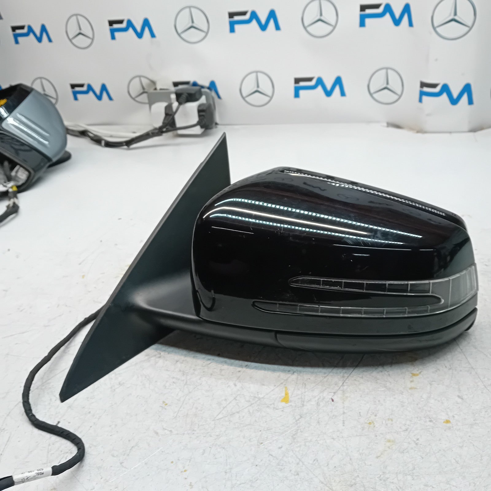 MERCEDES BENZ  CLA-CLASS  W117 PASSENGER SIDE WING MIRROR BLACK FMM42