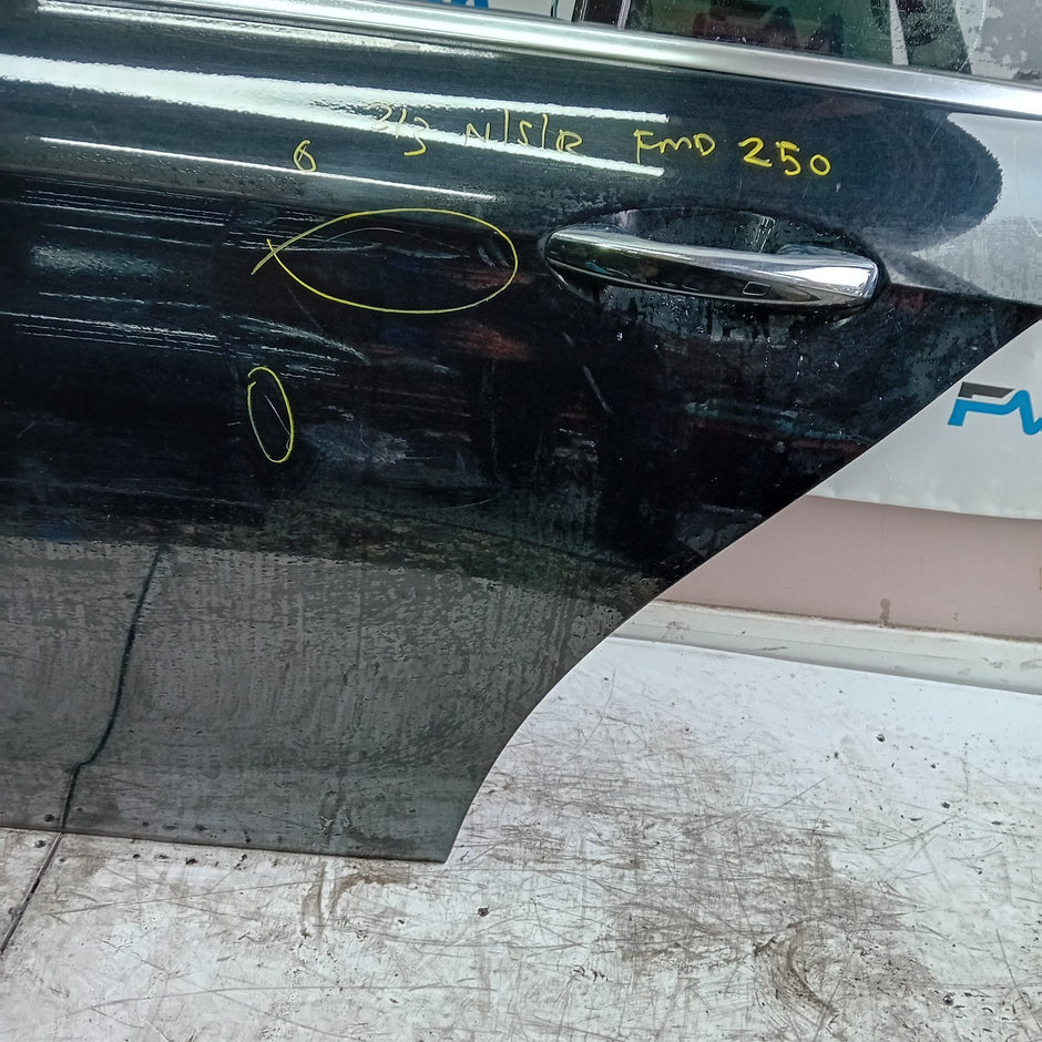 MERCEDES E-CLASS W213 SLN PASSENGER REAR DOOR NSR BLACK 2016 ON COMPLETE FMD250