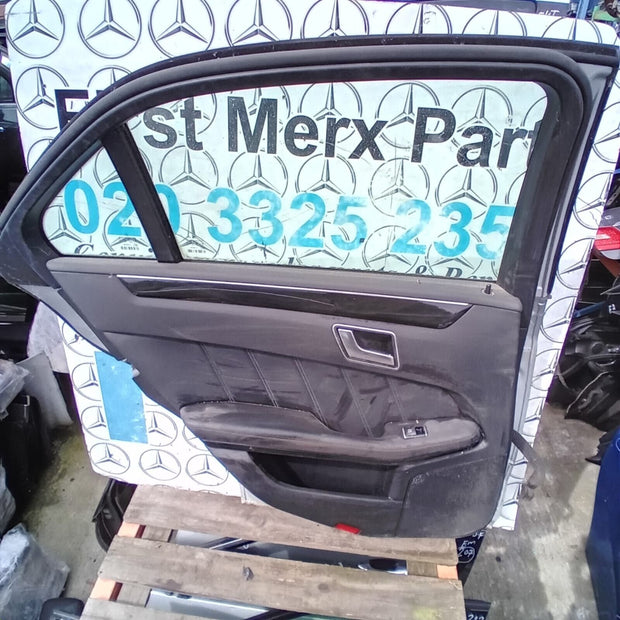 MERCEDES BENZ E-CLASS W212 DRIVER SIDE REAR DOOR ( OFF SIDE REAR )