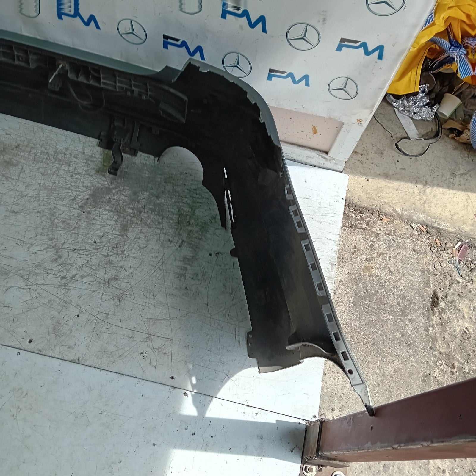 MERCEDES BENZ E-CLASS W212 REAR BUMPER GREY 2014 A2128855125 FMX130