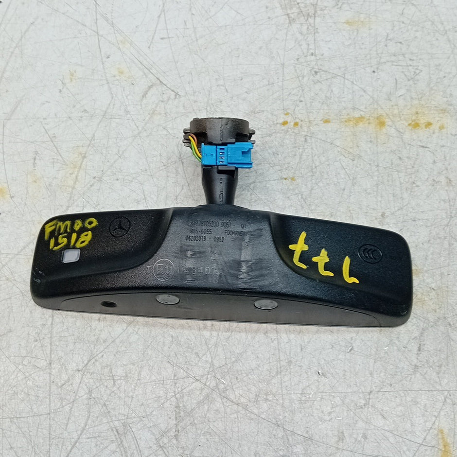 MERCEDES A-CLASS W177 INTERIOR REAR VIEW MIRROR BLACK 2018 A1778105200 FM001518