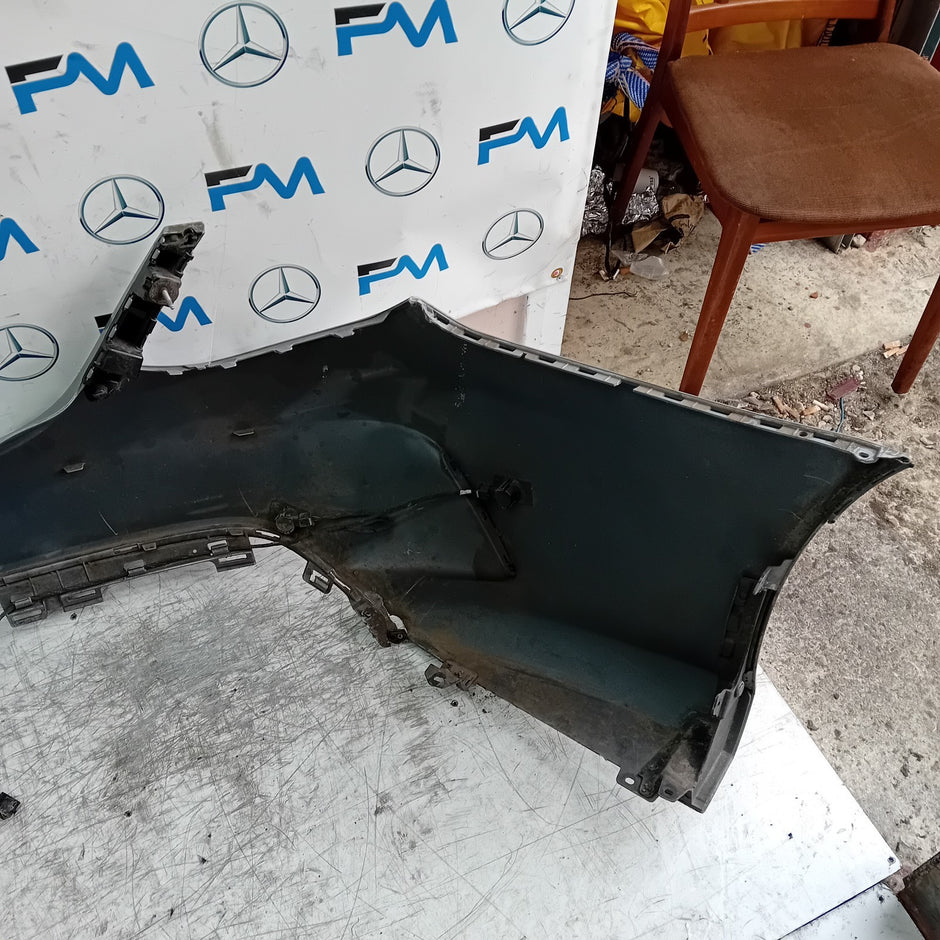 MERCEDES BENZ C-CLASS W205 REAR BUMPER 2015 SILVER A2058555738 FMX51