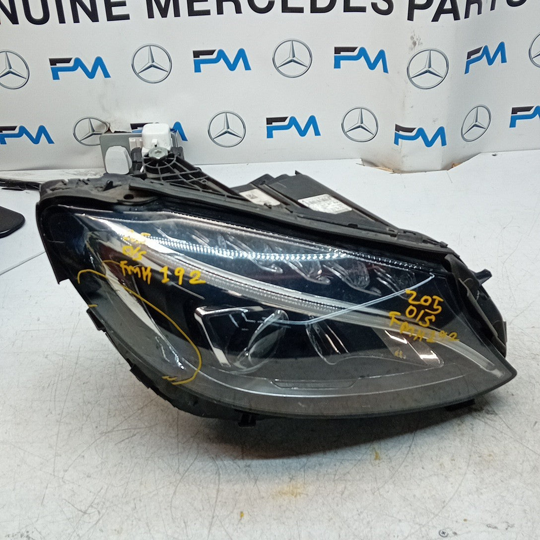 MERCEDES C-CLASS W205 O/S HIGH PERFORMANCE HEADLIGHT A2059069504 l4-19 FMH192