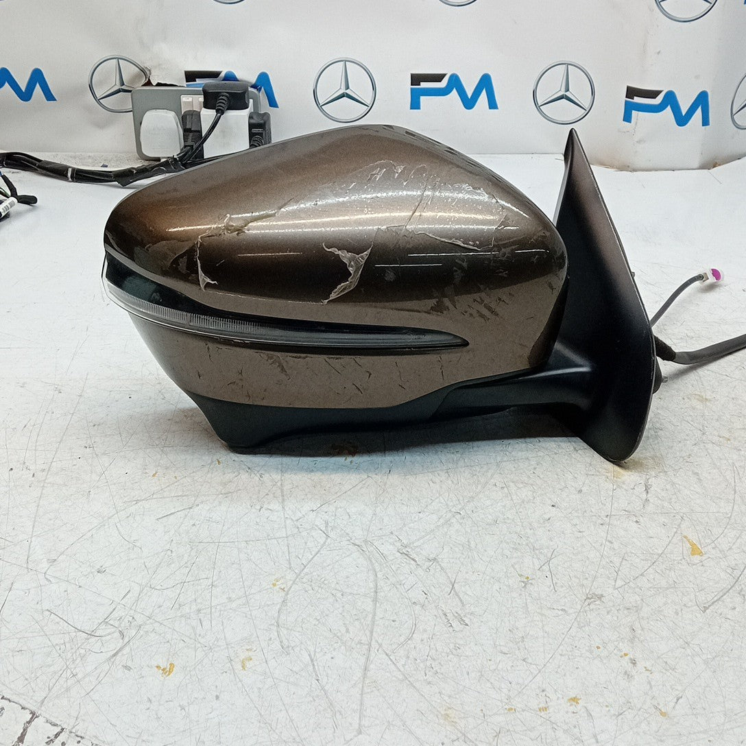 MERCEDES BENZ  X-CLASS W470 DRIVER WING MIRROR BROWN CAMERA FMM54