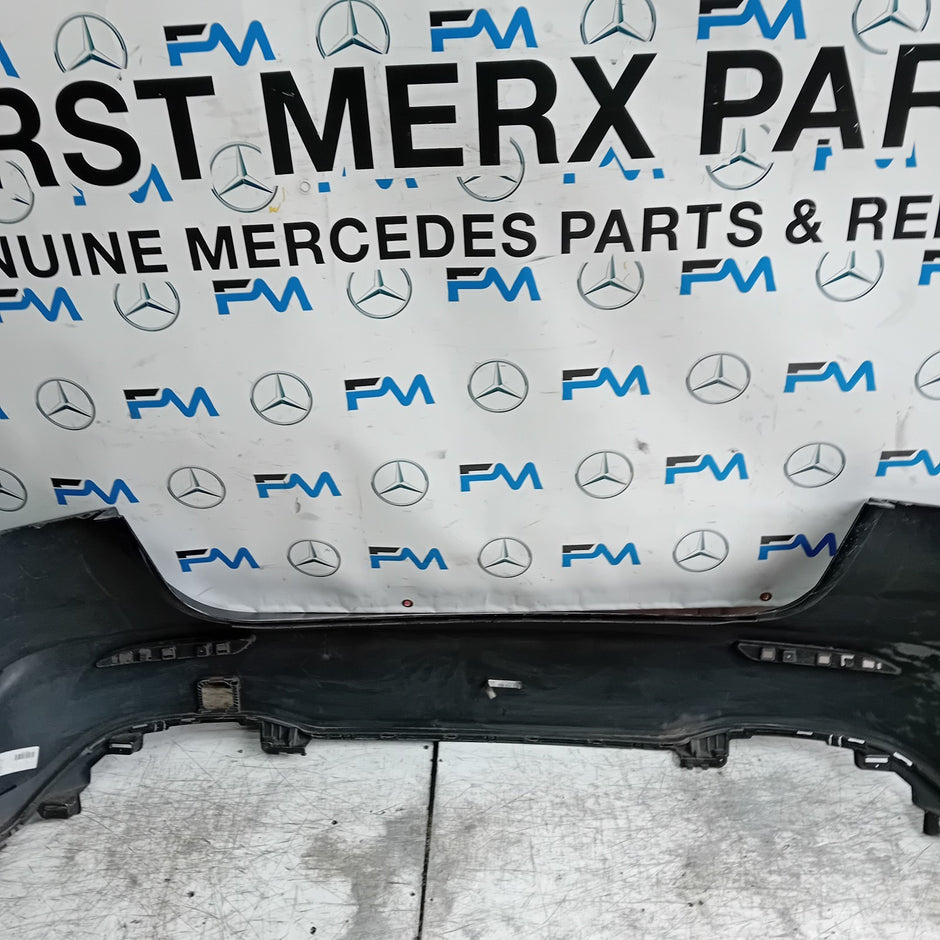 MERCEDES BENZ  A-CLASS W177 REAR BUMPER 2018 A1778851301 BLACK FMX22