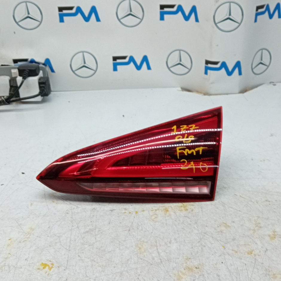 MERCEDES A-CLASS W177 DRIVER RIGHT OS REAR INNER TAIL LIGHT A1779062000 FMT240