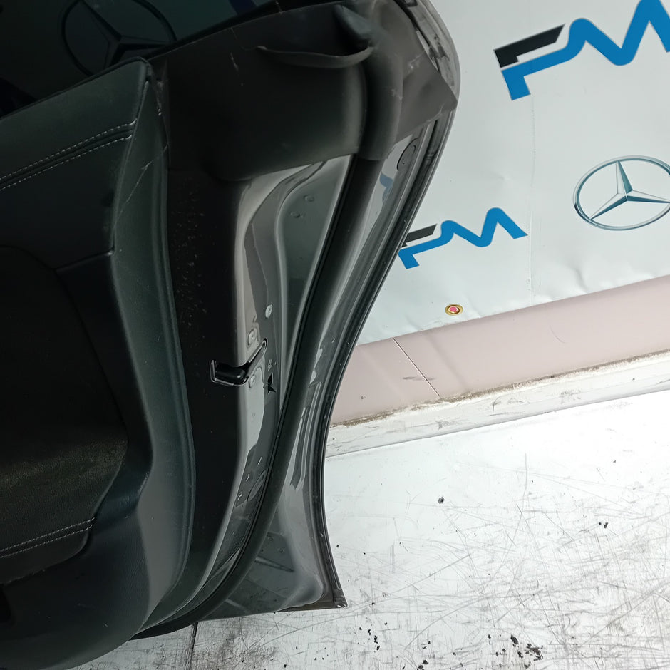 MERCEDES BENZ CLA C118 DRIVER REAR DOOR OSR GREY 2019 ON COMPLETE FMD201