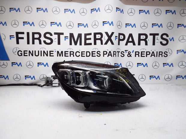 2018 MERCEDES C-CLASS W205 O/S HEADLIGHT COMPLETE  FACELIFT A2059069609 FMH53 