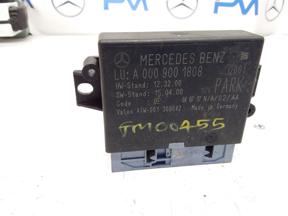 MERCEDES C-CLASS W205 PARKING DISTANCE SENSOR MODULE A0009001808 FM00455 2017