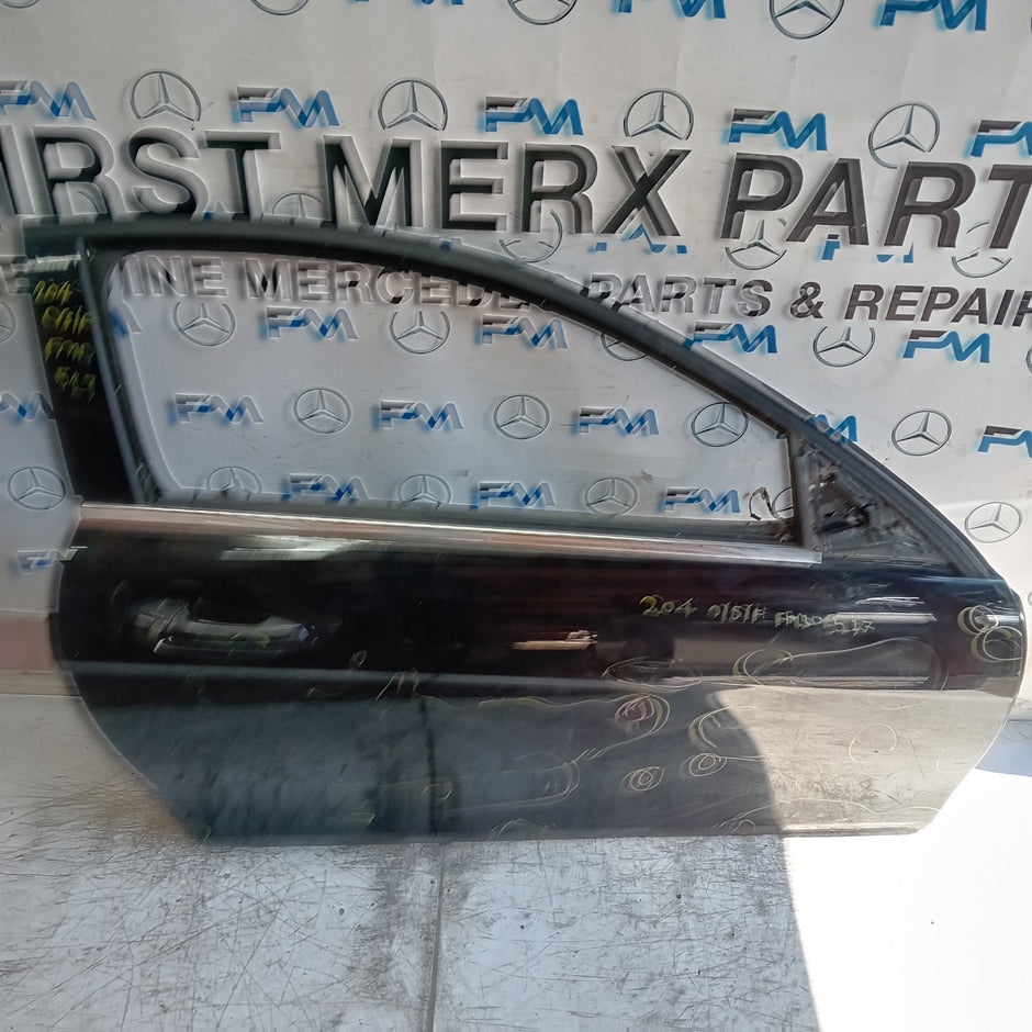 MERCEDES E-CLASS W213 DRIVER FRONT DOOR OSF 2016 ON BLACK COMPLETE  FMD517