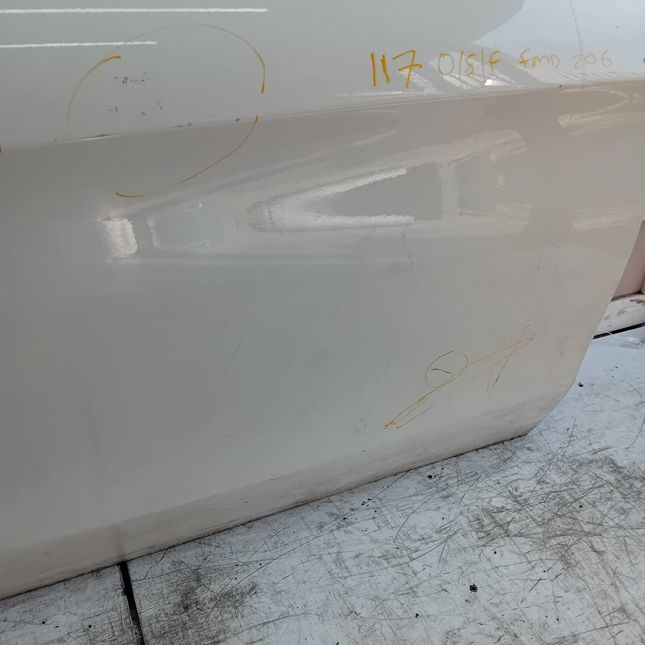 MERCEDES BENZ CLA W117 COUPE DRIVER FRONT DOOR OSF WHITE 2013- 2019 FMD206