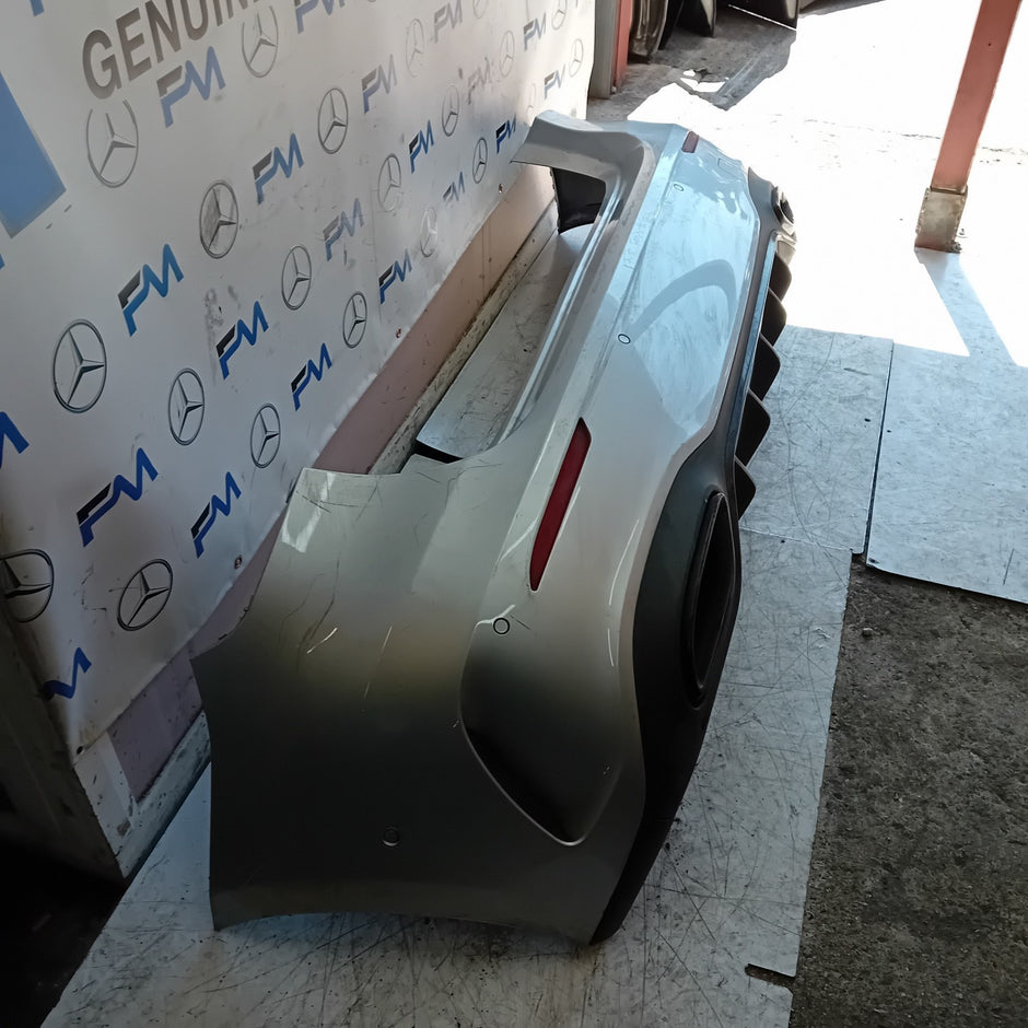 MERCEDES BENZ A-CLASS W177 REAR BUMPER A1778804801 2018 GREY COMPLETE FMX158