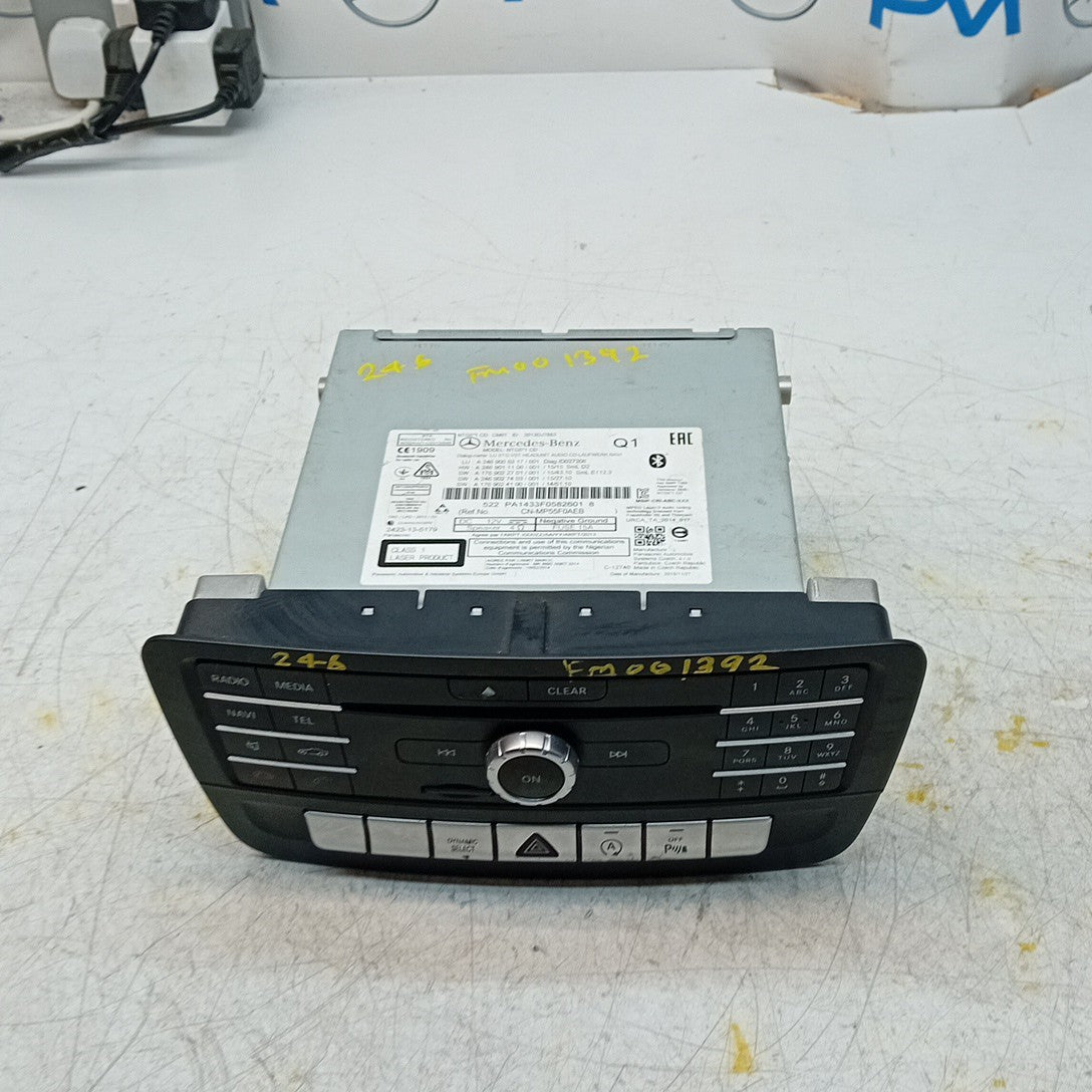 MERCEDES B CLASS W246 STEREO SAT NAV SYSTEM A2469006713 2012-19 FM001392