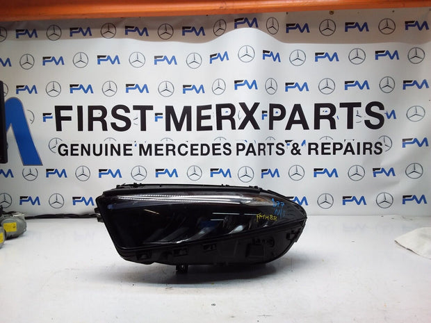 2018 MERCEDES A CLASS W177 HEADLIGHT LED FACELIFT PASSENGER NS A1779064506 FMH88