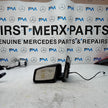 MERCEDES BENZ B-CLASS W246 PASSENGER WING MIRROR NS BLACK A2468101519  FMM88