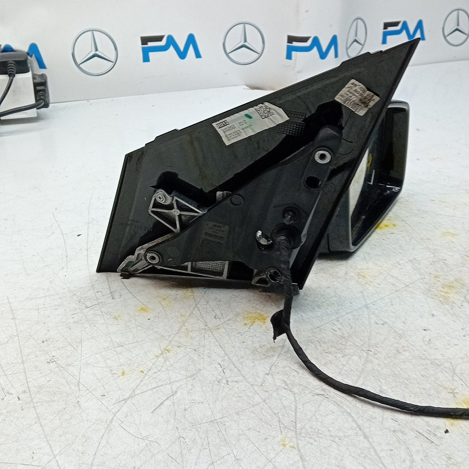 MERCEDES B-CLASS W246 DRIVER WING MIRROR IS BLACK A2468103016 FMM77